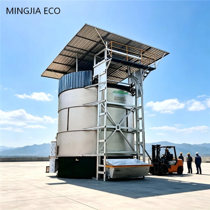 Automatic Composting Reactor For Chicken And Pig Manure Co-Processing factory