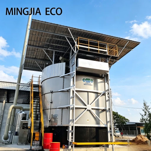 Industrial Aerobic Fermenter For Pig Slurry Cow Manure And Food Residue To Organic Fertilizer high quality